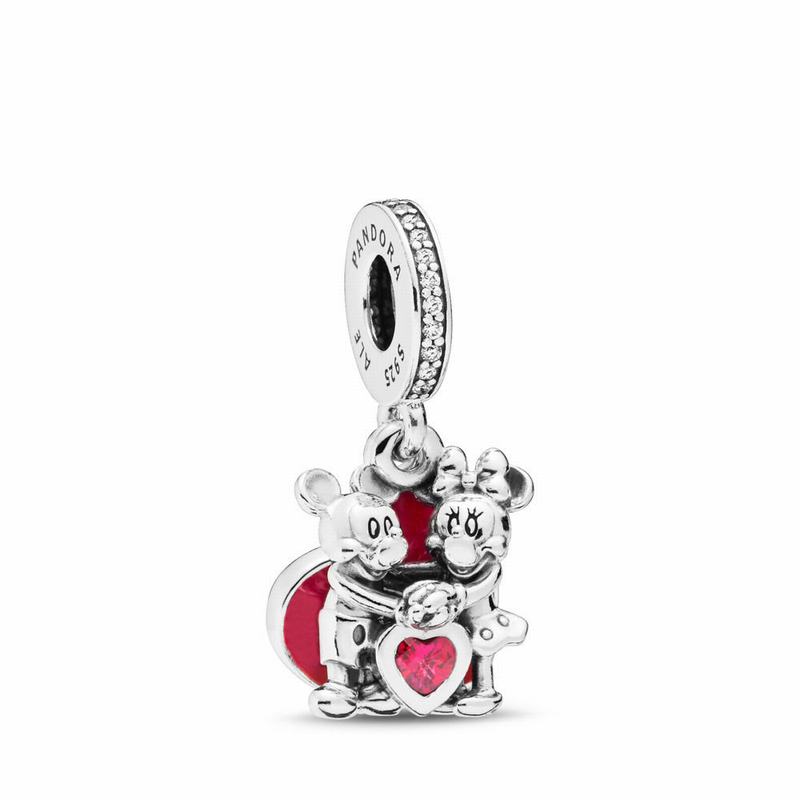 Talismane Pandora Disney Minnie & Mickey With Love Argint (jCwZeI8o)